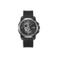 DU-18001M-1 Gray Case Black Strap