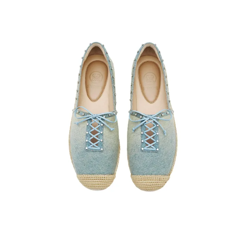Staccato Espadrilles Women's Washed Blue-4