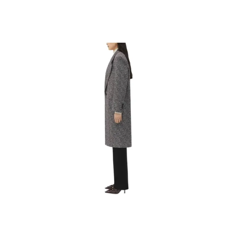 Bottega Veneta Coat Women's Gray-2