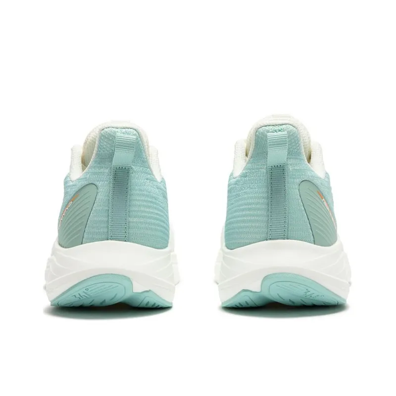 361° Anti Slip Wear Resistant Low Top Casual Running Shoes Women's White Green-4