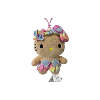 Hello Kitty Hawaii Collection Dolls Plush Pendant 10cm Height