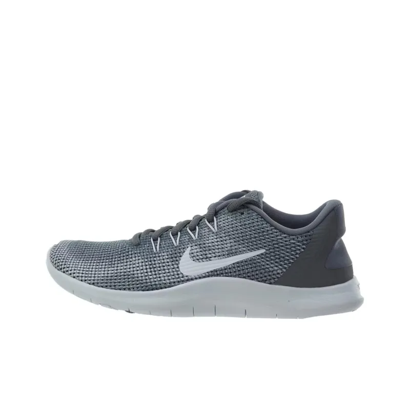 Nike Flex 2018 RN Cushioning, Slip Resistant, And Abrasion Resistant Low Top Running Shoes Women's Gray-0