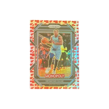 PANINI 2022 23 Prizm Grizzlies Desmond Bane PZ Dice Fold Refraction Large Scale Star Card Pass Sports Cards 1 Pc