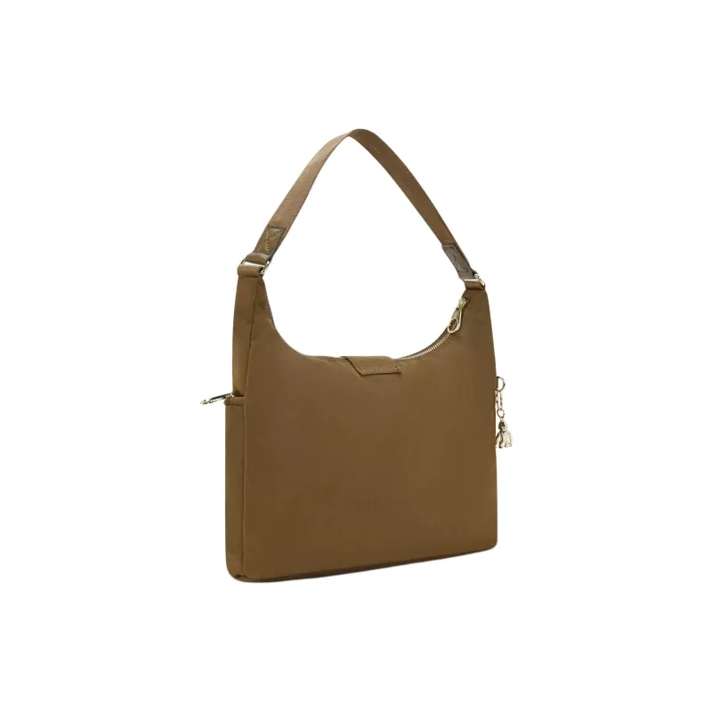 Kipling Nylon Shoulder Bag Unisex Brown-2
