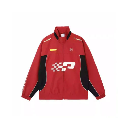 PUMA Woven Jackets Unisex Red