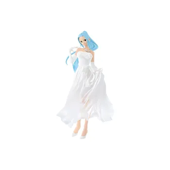 BANPRESTO Nefertari Vivi Glass Factory One Piece White Wedding Dress Vivian Bonus Gift Scale Figures