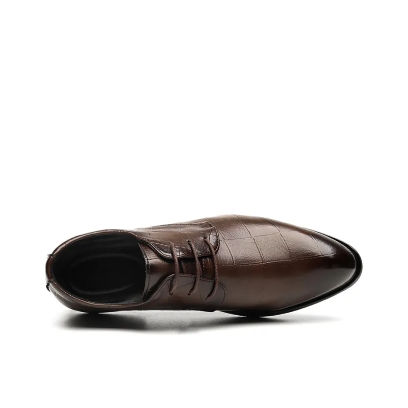 Romon Dress Shoes Men Low Top-7
