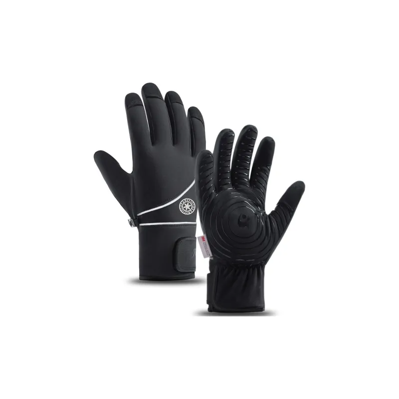 Yamaichi Maru Polyester Pongee Fabric Cotton Gloves Men's-0