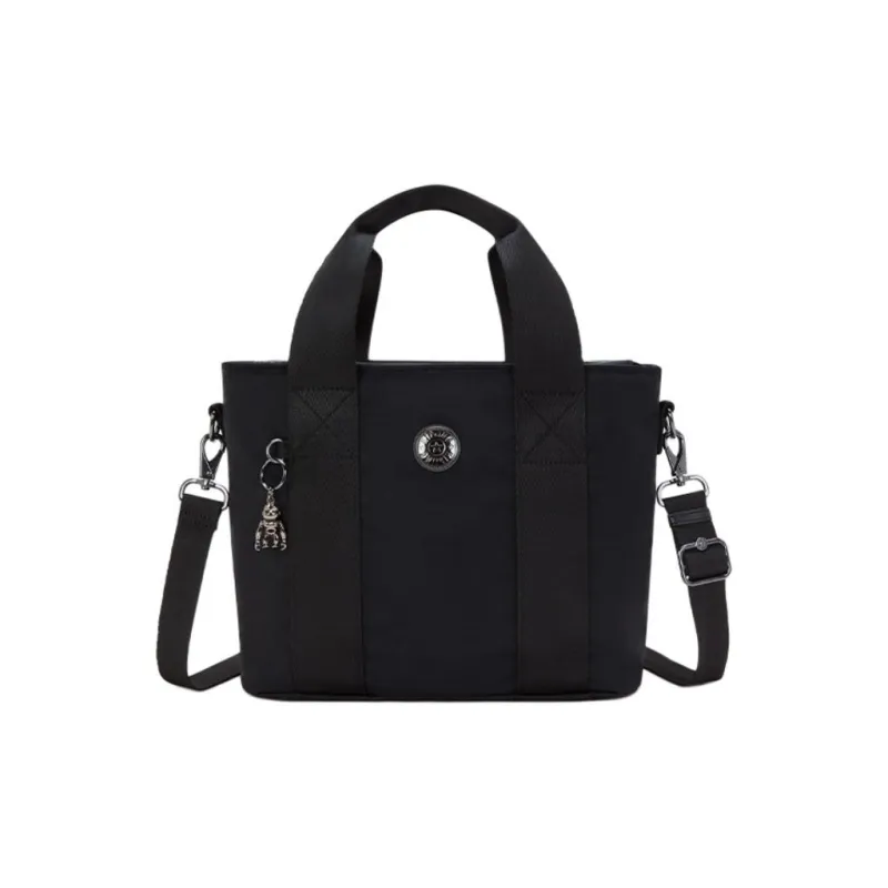 Kipling Polyamide Tote Bag, Shopping Bag, Handbag, Shoulder Bag, Crossbody Bag Small Size Unisex Infinite Black-0