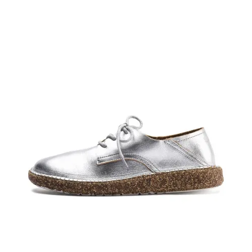 Birkenstock Casual Single Shoes Women's Silver