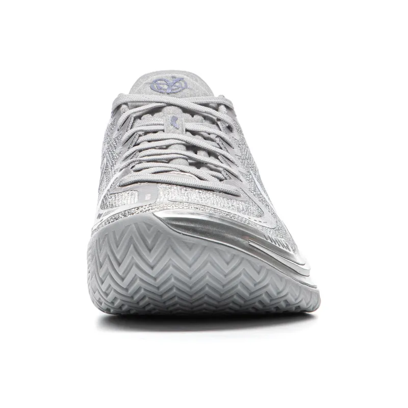 LINING Gamma Basketball Shoes Men Low Top Silver-4