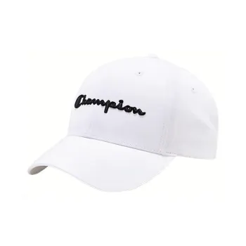 Champion Fabric Baseball Caps Unisex White