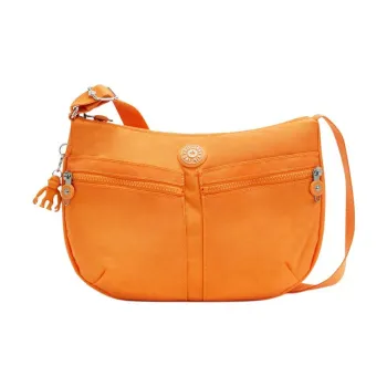 Kipling Nylon Shoulder Bag, Crossbody Bag Unisex Orange