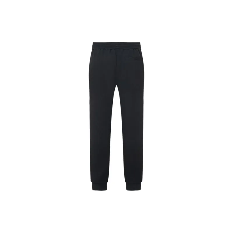 DEGAIA Knitted Sweatpants Men's Black-1