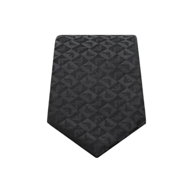 EMPORIO ARMANI Viscose Ties Men's Black-1