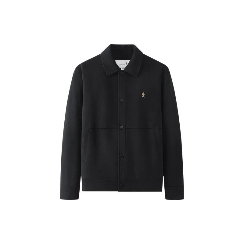 Dance With Wolves Jackets Coats Men's Black-1
