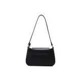 Carit&Koty Polyurethane Synthetic Leather Shoulder Bag Women's Black