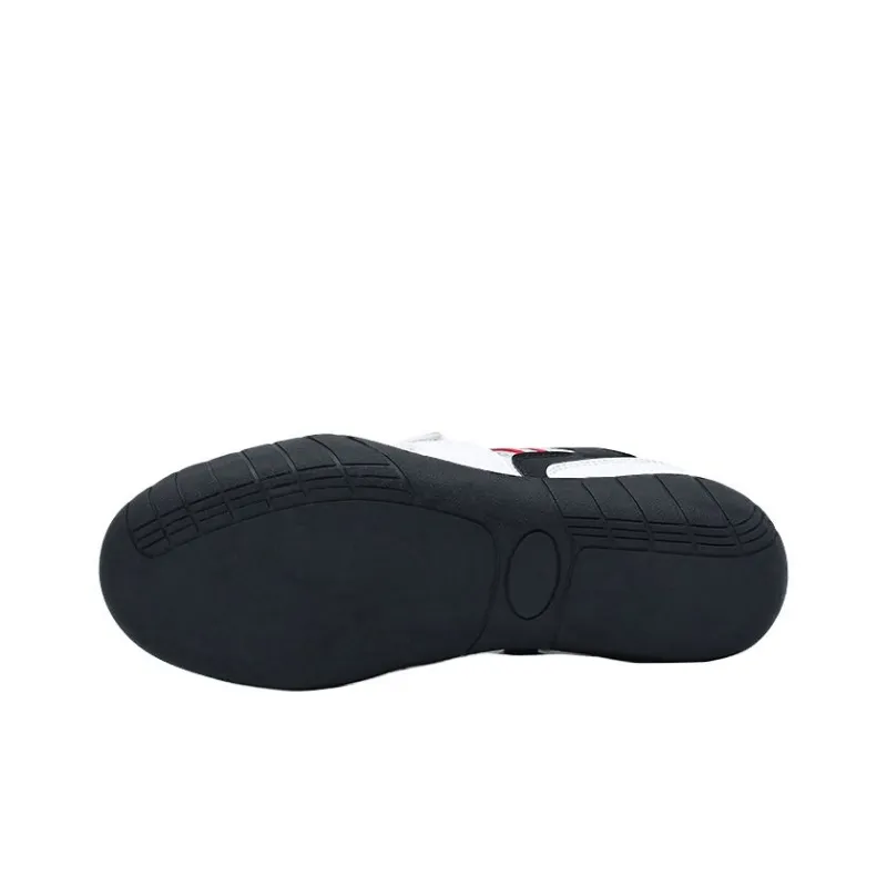 Hicellon Anti Slip And Wear Resistant Coverage Low Top Training Shoes Unisex Black White-4