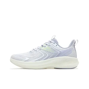 361° Anti-Slip Wear-Resistant Low-Top Casual Running Shoes Women's Gray Purple