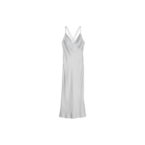 Victoria's Secret Slip Dresses Women's Silver Pearl