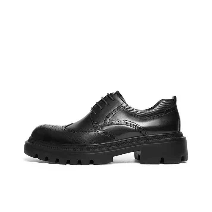 RED DRAGONFLY Brogue Wedding Shoes Dress Shoes Men's-0