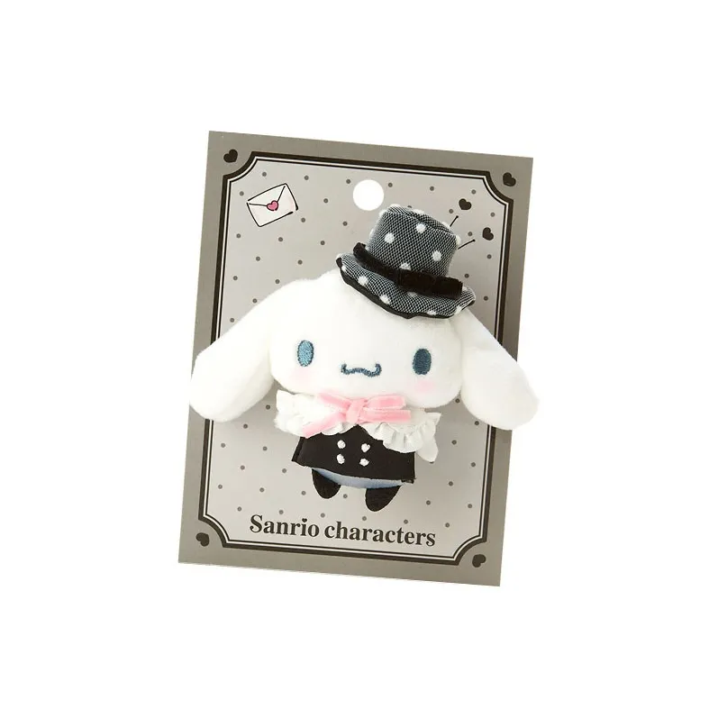 Sanrio Cinnamoroll French Sweetheart Collection Brooch Dolls Plush Doll 8cm High-2