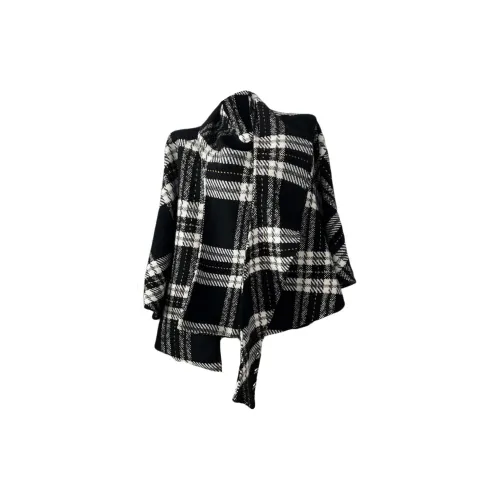 CPAURA Jackets Women's British Plaid