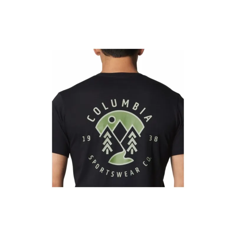 Columbia RAPID RIDGE II T-Shirt Men's Black-3