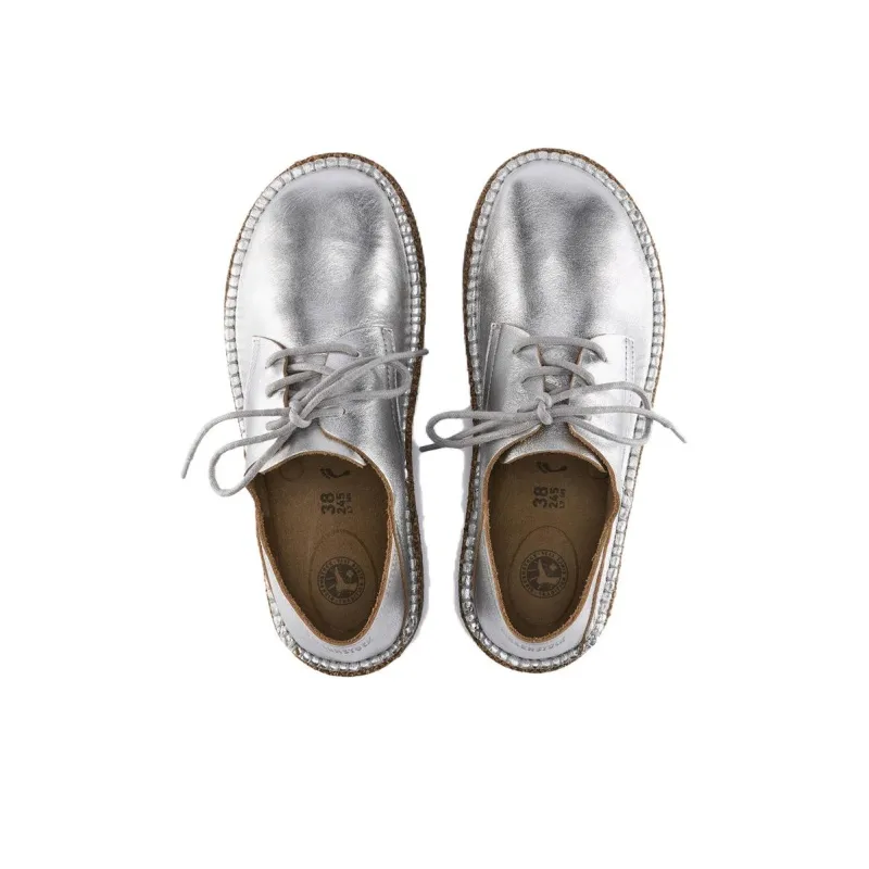 Birkenstock Casual Single Shoes Women's Silver-4