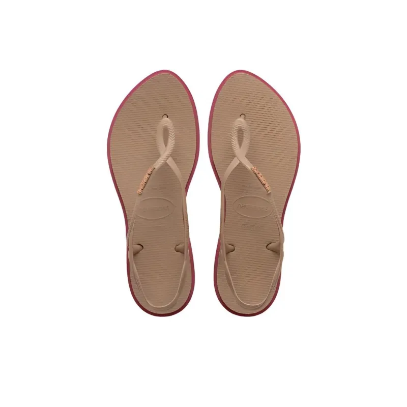 Havaianas Beach Sandals Women's Rose Gold-4
