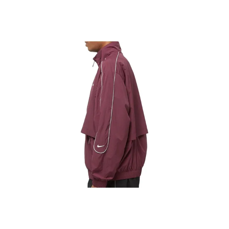 Nike Jackets Men Burgundy-4