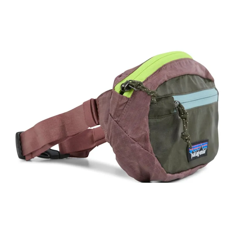Patagonia Recycled Nylon Fanny Pack Mini Unisex Patchwork Pine Needle Green-2