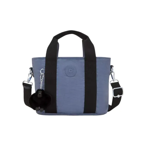 Kipling Nylon Tote Bag, Shopping Bag, Shoulder Bag, Crossbody Bag, Handbag Women's Blue