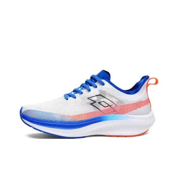 LOTTO Frozen PRO Wear Resistant Impact Resistant Low Top Running Shoes Men's White Blue 50th Anniversary Model