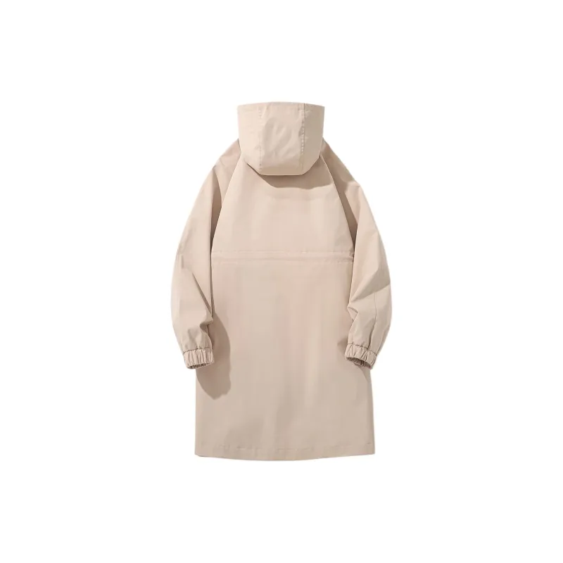 MEIPIN TANG Trench Coats Unisex-3