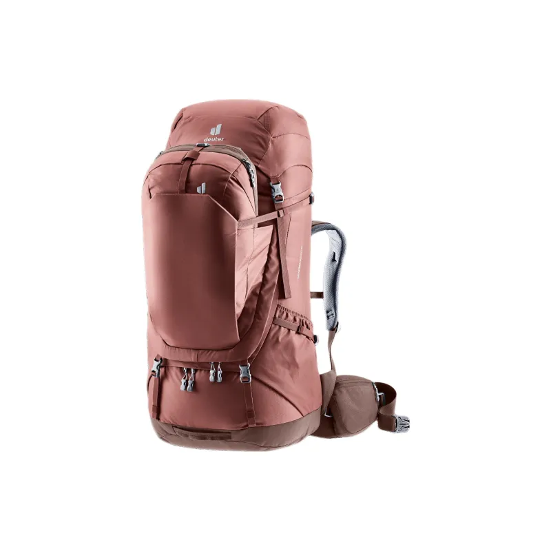 DEUTER Recycled Polyamide Outdoor Hiking Bag Backpacks Women's Caspian Sea Dried Grapes-1