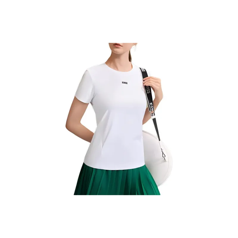 K·SWISS T Shirts Women's White-1