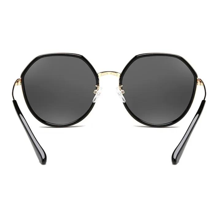 JIANGDAREN Alloy Metal Irregular Shape Sunglasses Women's-2