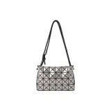 ISSEY MIYAKE Polyvinyl Chloride Resin Tote Bag Shopping Bag Portable Crossbody Bag Shoulder Bag Women's Silver