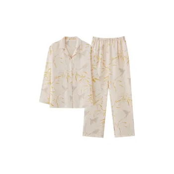 DanceBees Pajama Set Women's Apricot