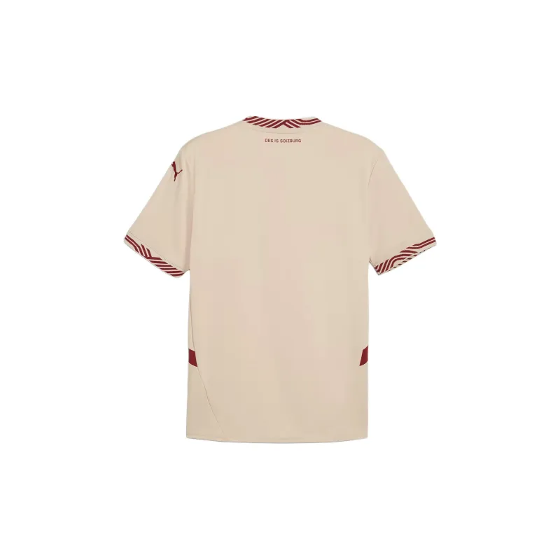 PUMA FC Red Bull Salzburg FW24 24/25 Third Jersey Soccer Jerseys Men's Granola/Empress Red-1