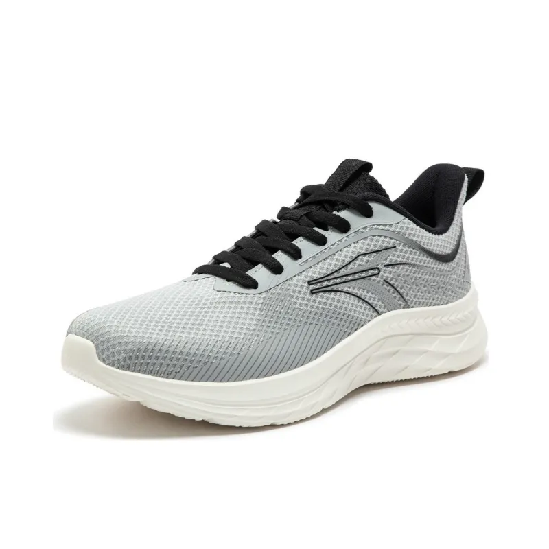 361° Anti Slip Wear Resistant Low Top Casual Running Shoes Men's Gray Black-2
