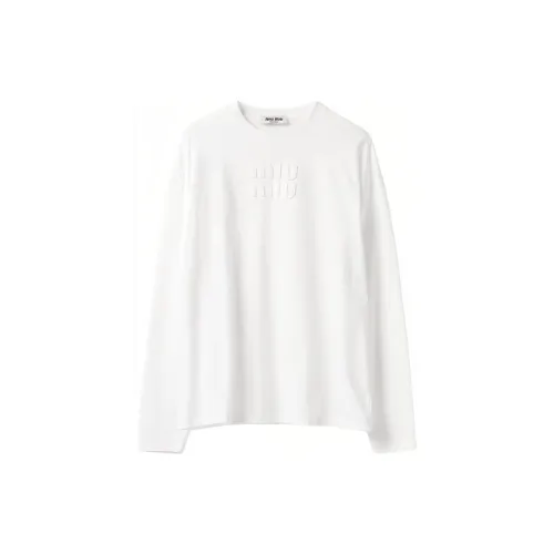 MIU MIU T-Shirts Women's White