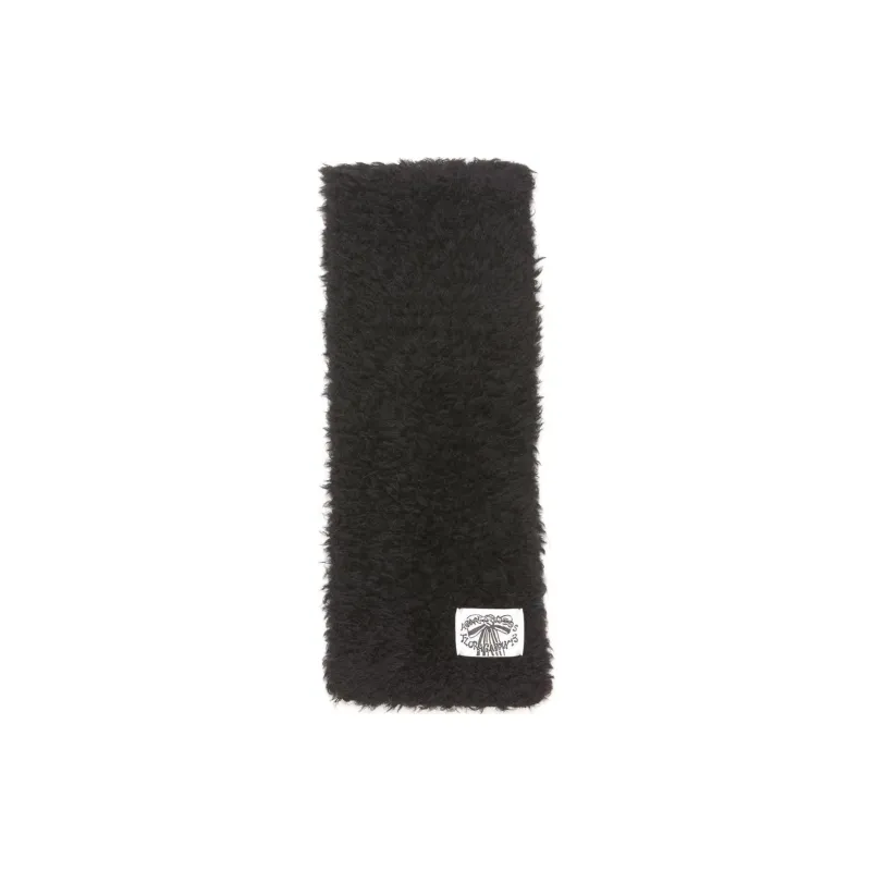 Acne Studios Logo-tag Faux-fur Scarf-0