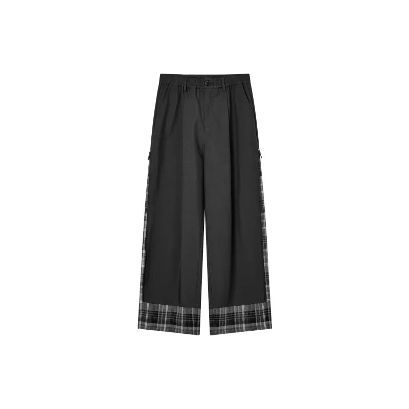 COKEIN FW24 Casual Pants Unisex Dark Gray-1
