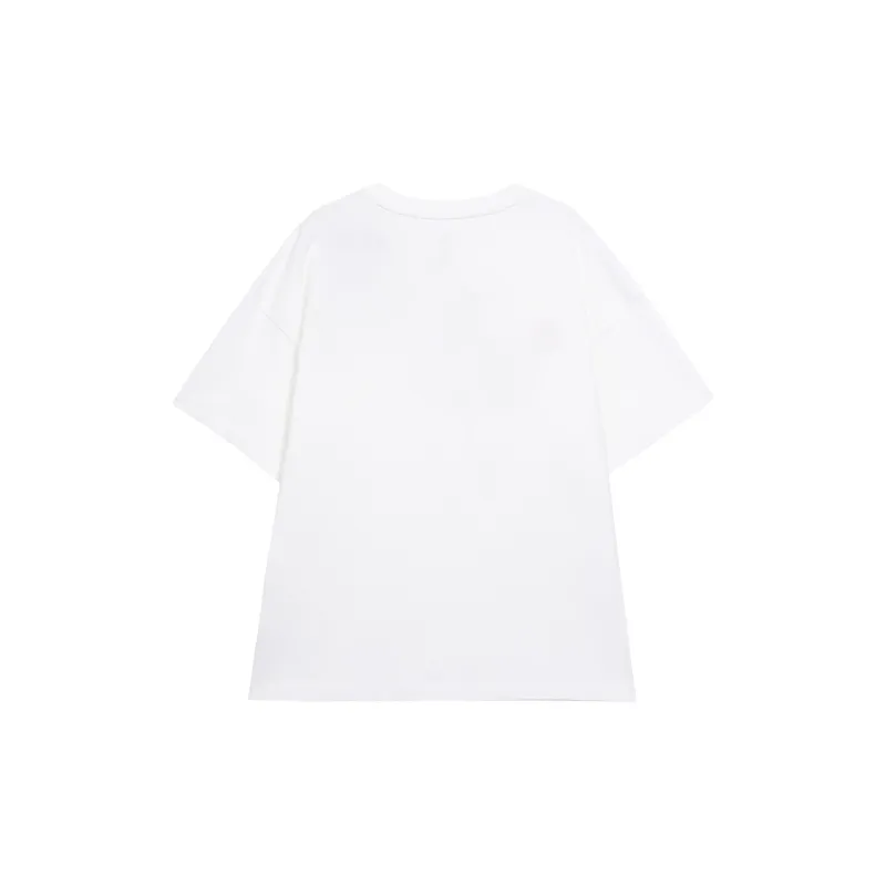 Converse T Shirts Women's White-1