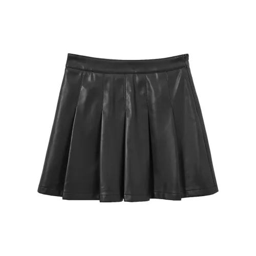 Hotwind Casual Short Skirts Women's Black