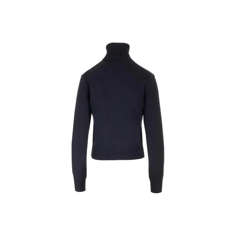 AMIPARIS Paris Ami De Coeur Turtleneck Knitted Jumper-1