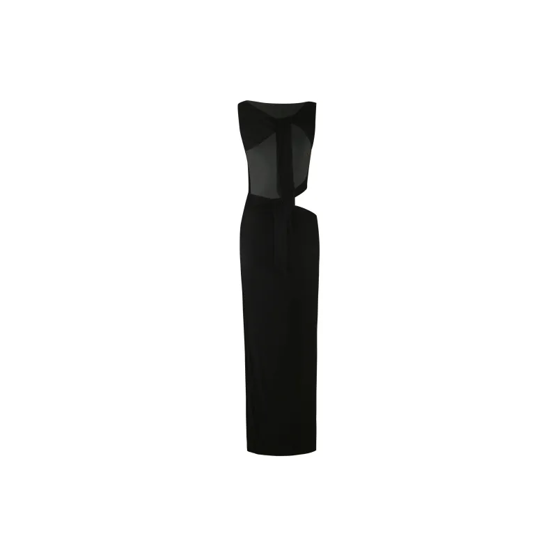 Tiger Mist CASPIAN DRESS Sleeveless Dress Women's Black-1