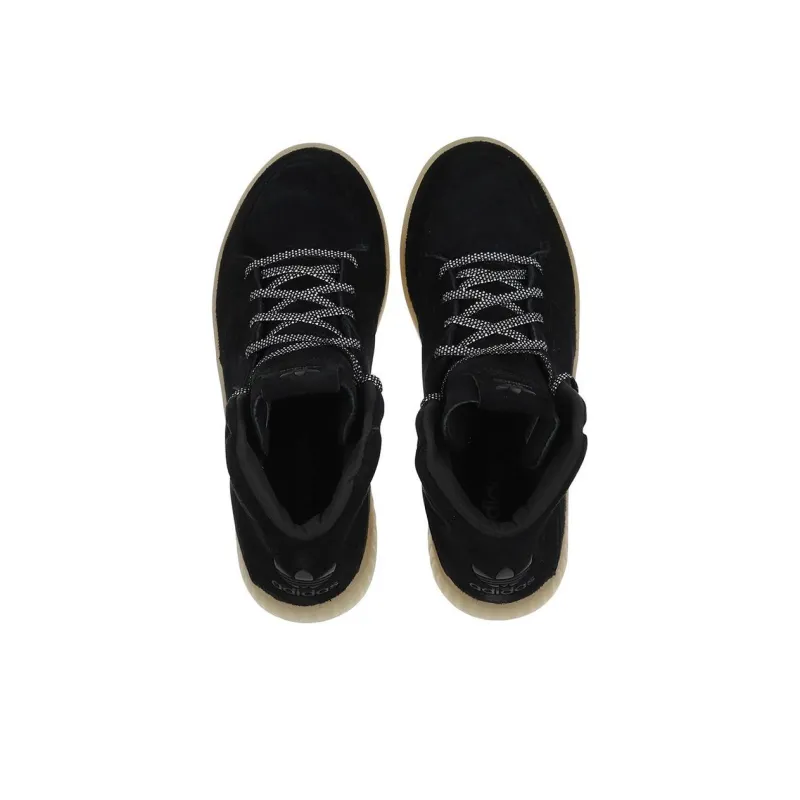 Adidas Originals Tubular Invader 2.0 Anti Slip Wear Resistant High Top Skateboard Shoes Unisex Black-2